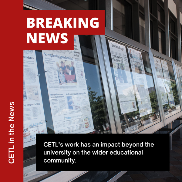 CETL in the News - Winter Round-Up