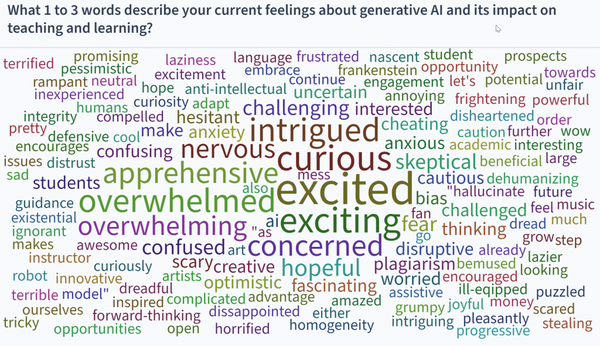 Policies and Practices for Generative AI in Fall Courses